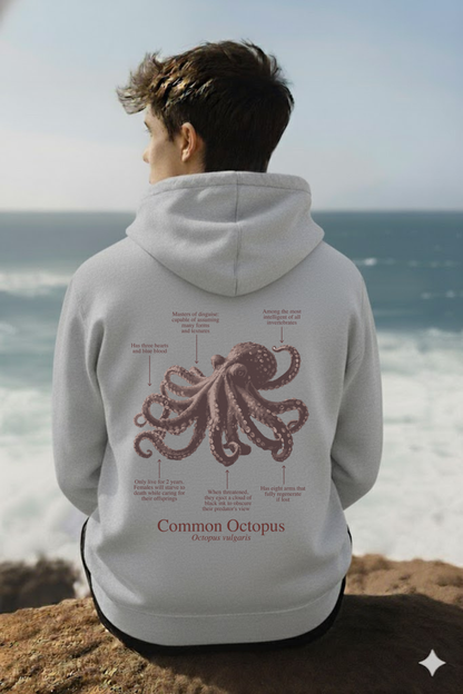 Hoodie (NEW) Pulpo colores claros