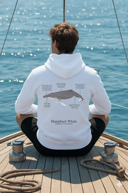 Hoodie (NEW) Ballena Jorobada colores claros