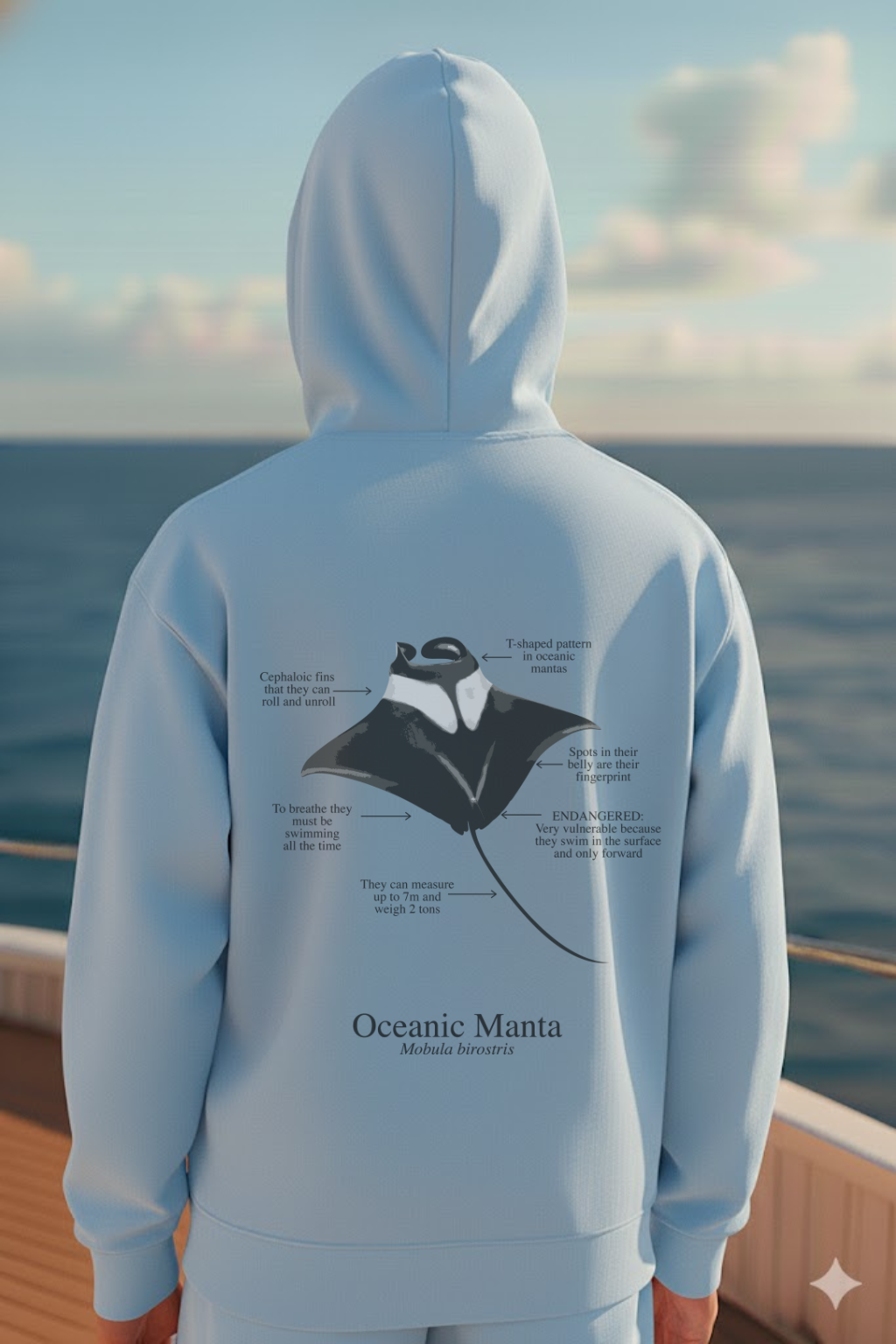 Hoodie (NEW) Manta colores claros