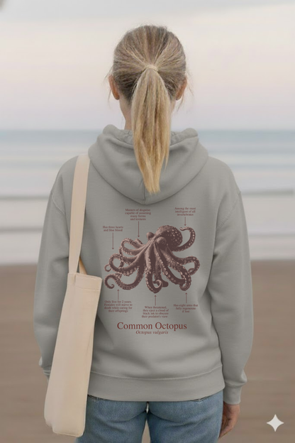 Hoodie (NEW) Pulpo colores claros
