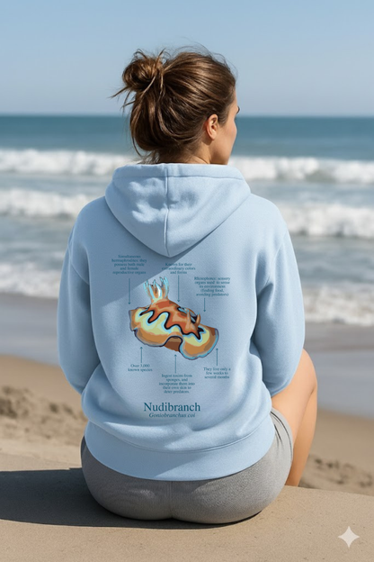 Hoodie (NEW) Nudi colores claros