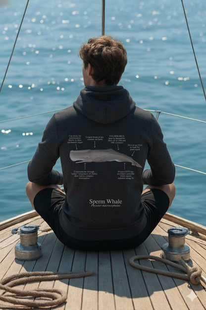 Hoodie (NEW) Cachalote colores oscuros