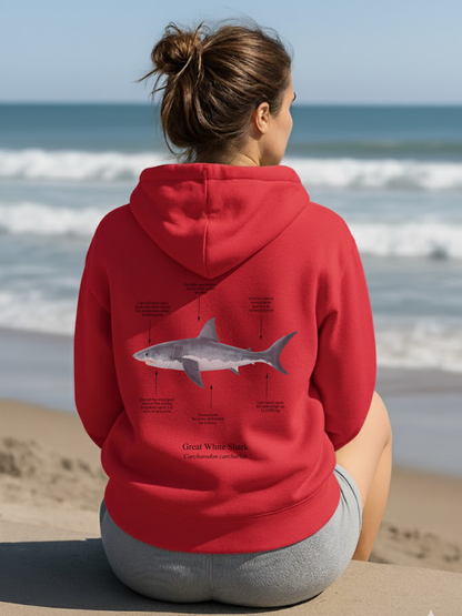 Hoodie (NEW) Tiburón Blanco