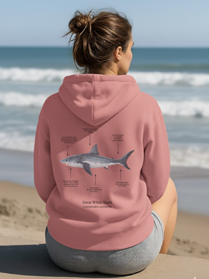 Hoodie (NEW) Tiburón Blanco