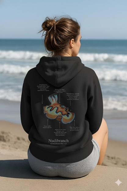 Hoodie (NEW) Nudi colores oscuros