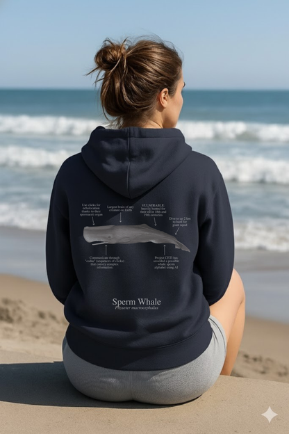 Hoodie (NEW) Cachalote colores oscuros