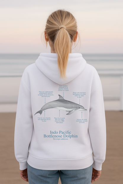 Hoodie (NEW) delfín colores claros