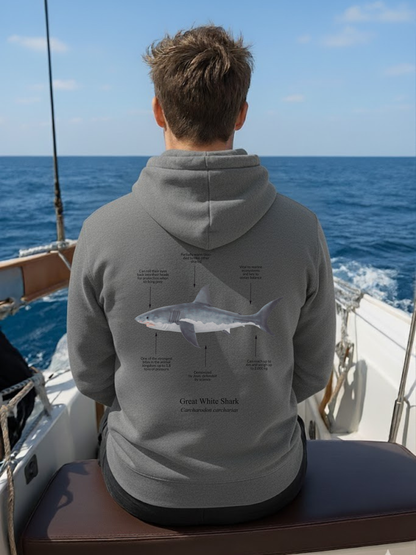 Hoodie (NEW) Tiburón Blanco