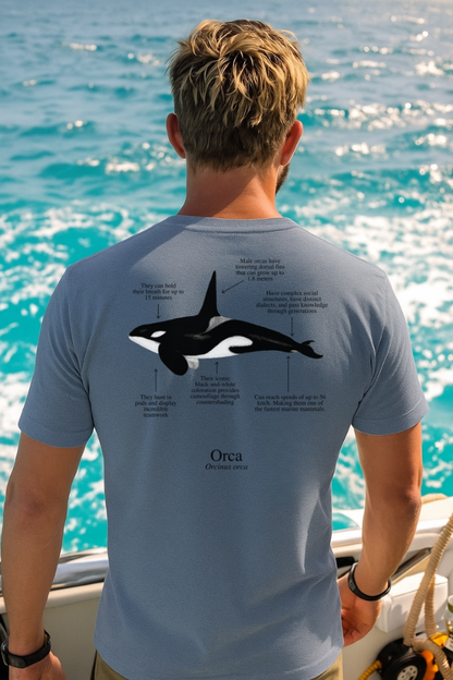 Camiseta de 100% algodón - Orca - Unisex