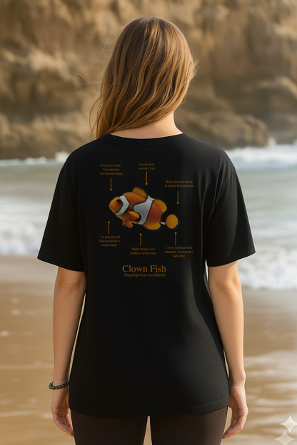 Camiseta de 100% algodón - Pez Payaso - Unisex