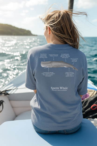 Camiseta 100% algodón Cachalote - colores oscuros - unisex