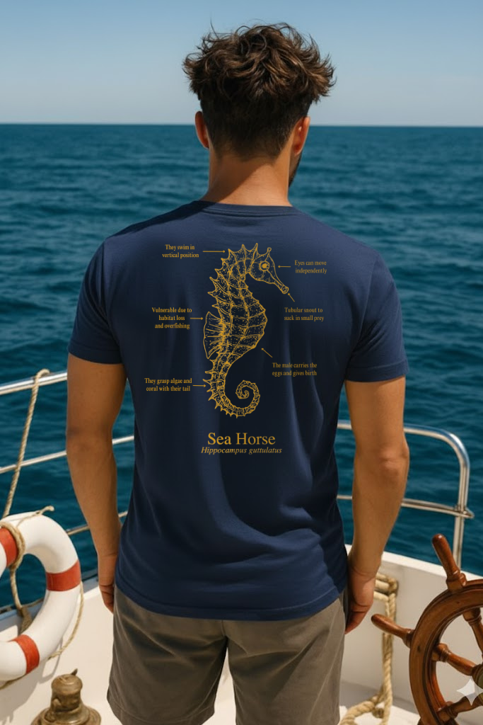 Unisex T-shirt Seahorse