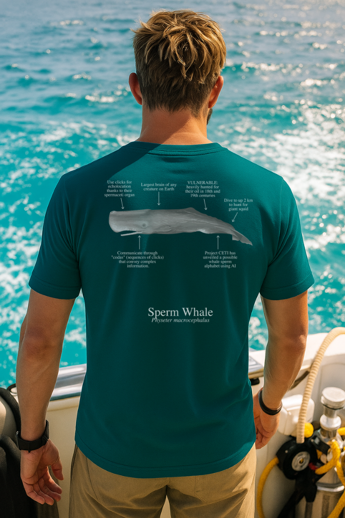 Camiseta 100% algodón Cachalote - colores oscuros - unisex