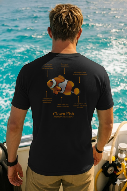 Camiseta de 100% algodón - Pez Payaso - Unisex