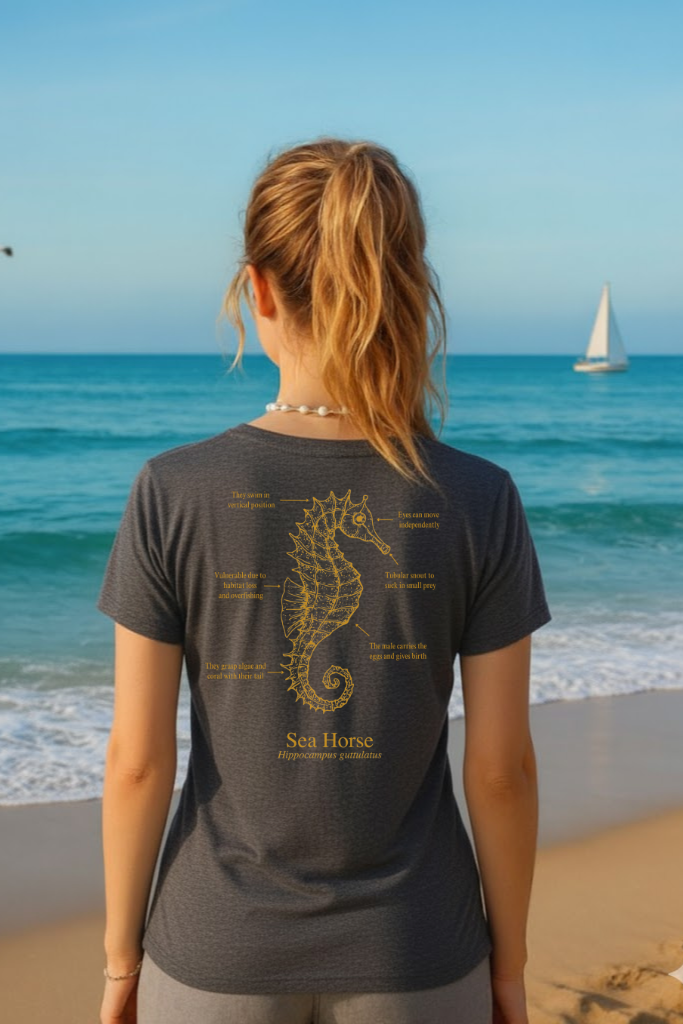 Unisex T-shirt Seahorse