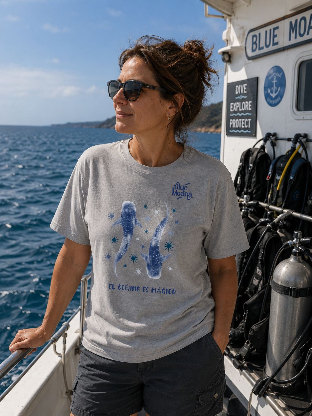 Whaleshark Camiseta Unisex - Ocean Love