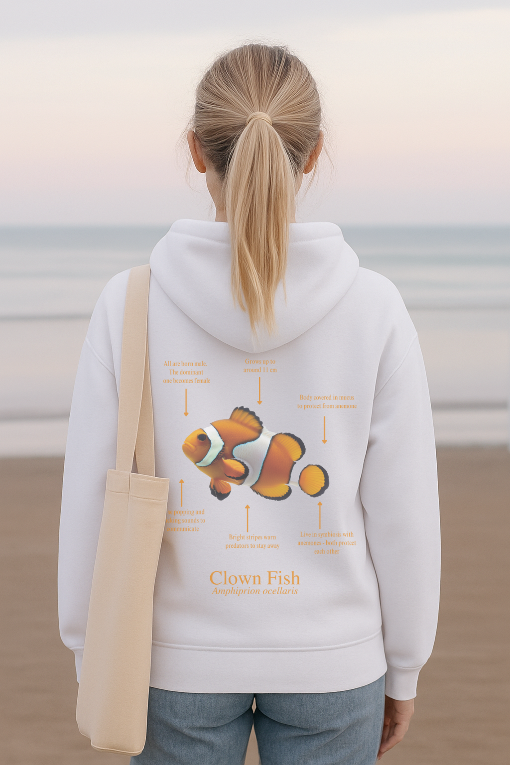 Hoodie (NEW) Pez payaso