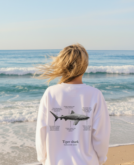 Sudadera premium Tiburón Tigre