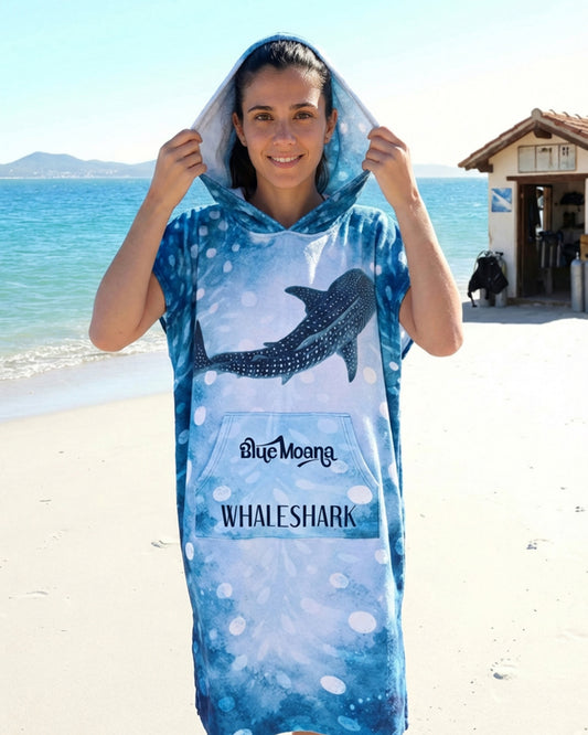 Poncho Tiburón Ballena - Pre Venta - Solo hasta 10 de mayo