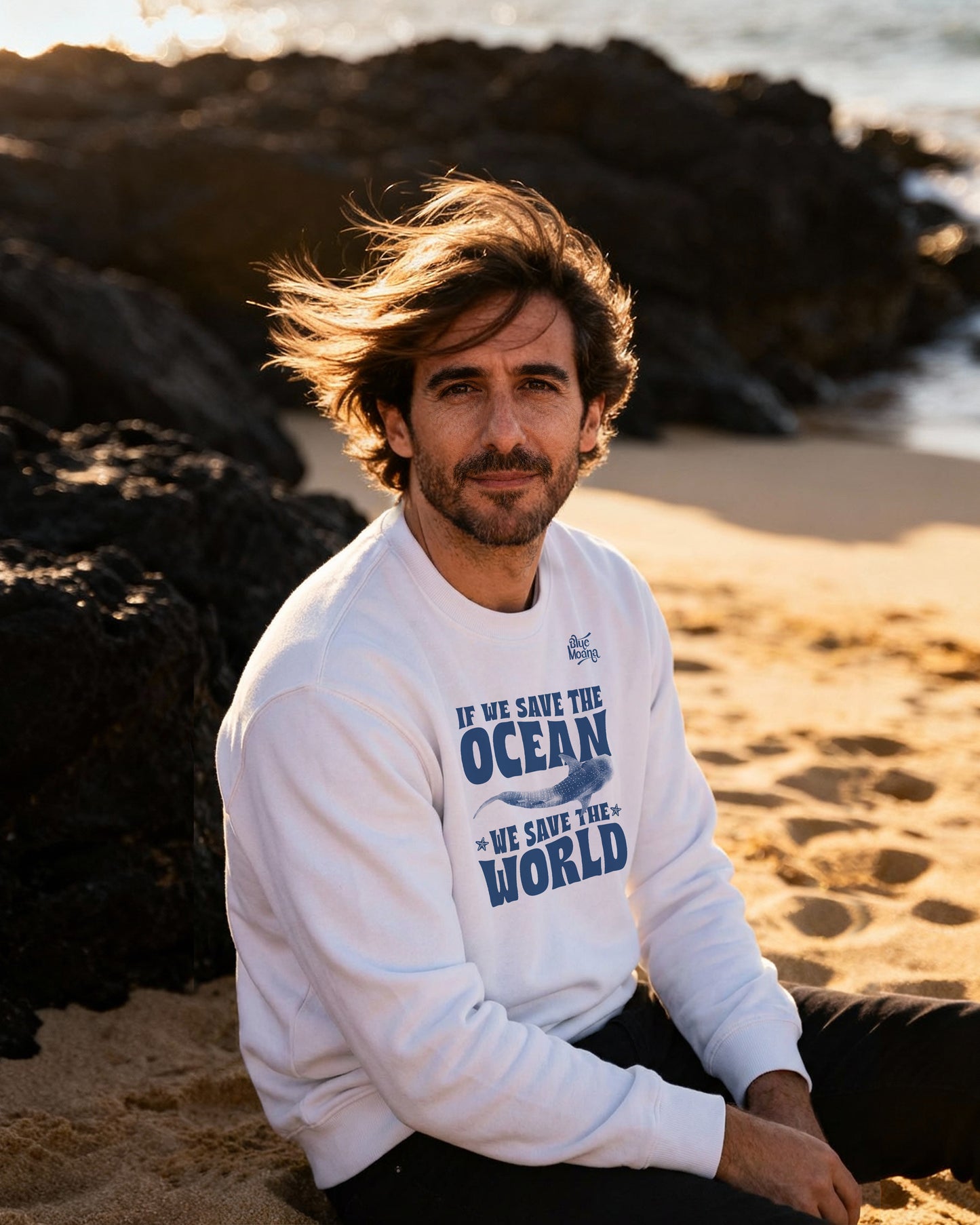 Save the ocean - colores claros - FUN