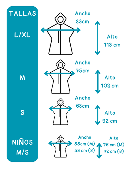 Poncho Tiburón Tigre