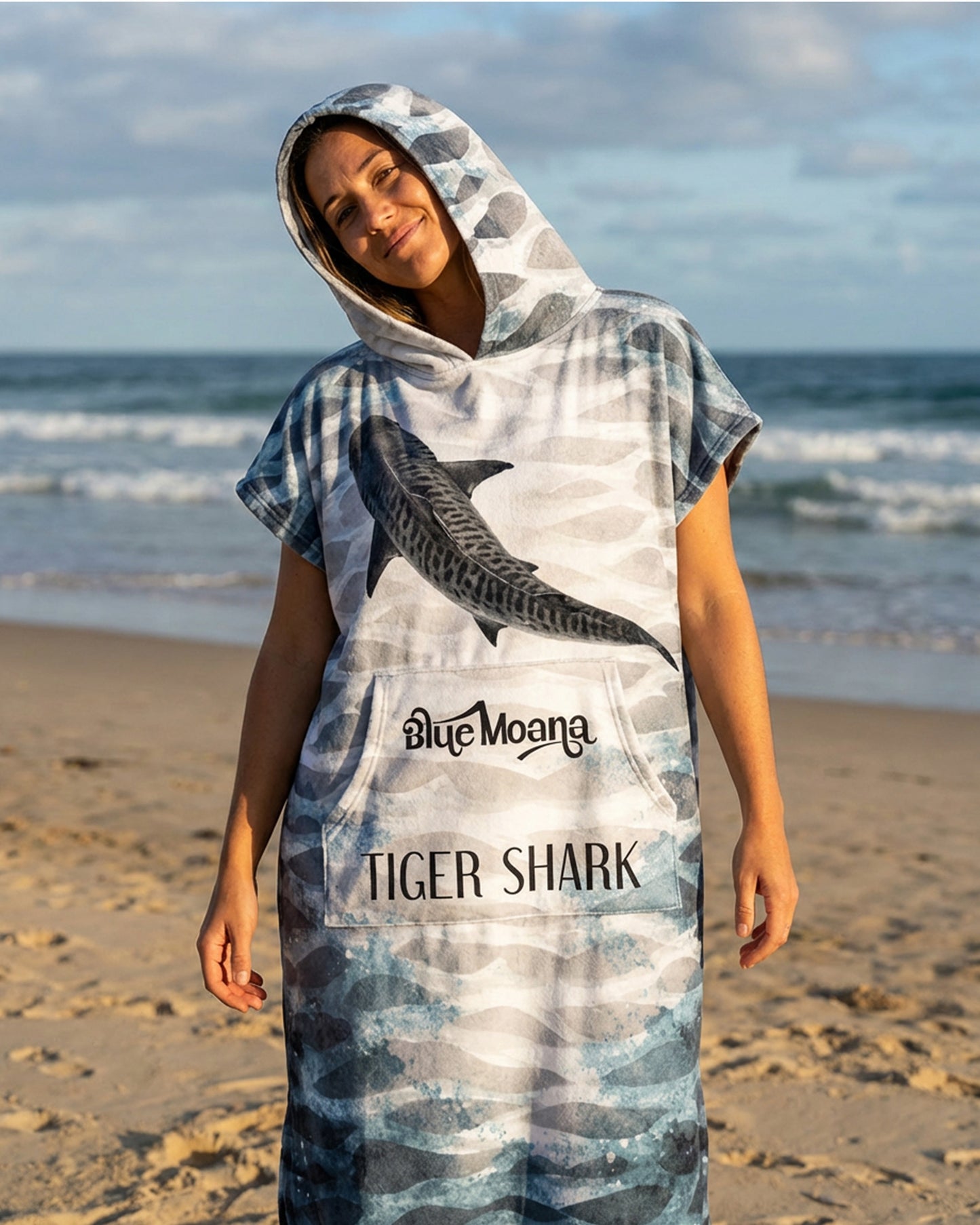 Poncho Tiburón Tigre