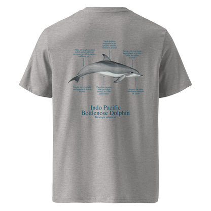 100% cotton Dolphin T-shirt - light colors - unisex