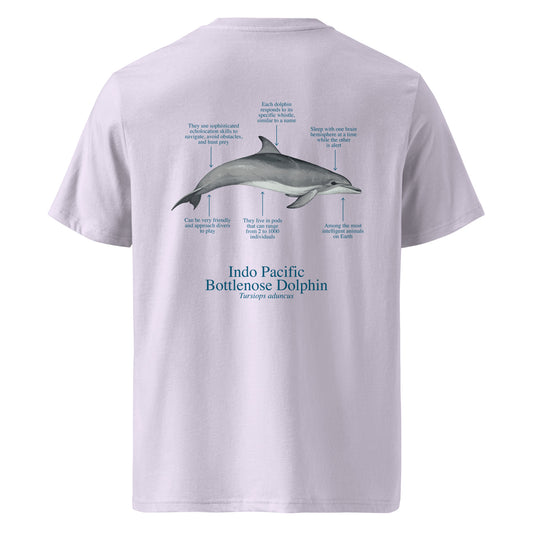 Camiseta 100% algodón Delfín - colores claros - unisex