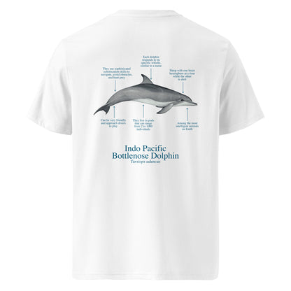 100% cotton Dolphin T-shirt - light colors - unisex