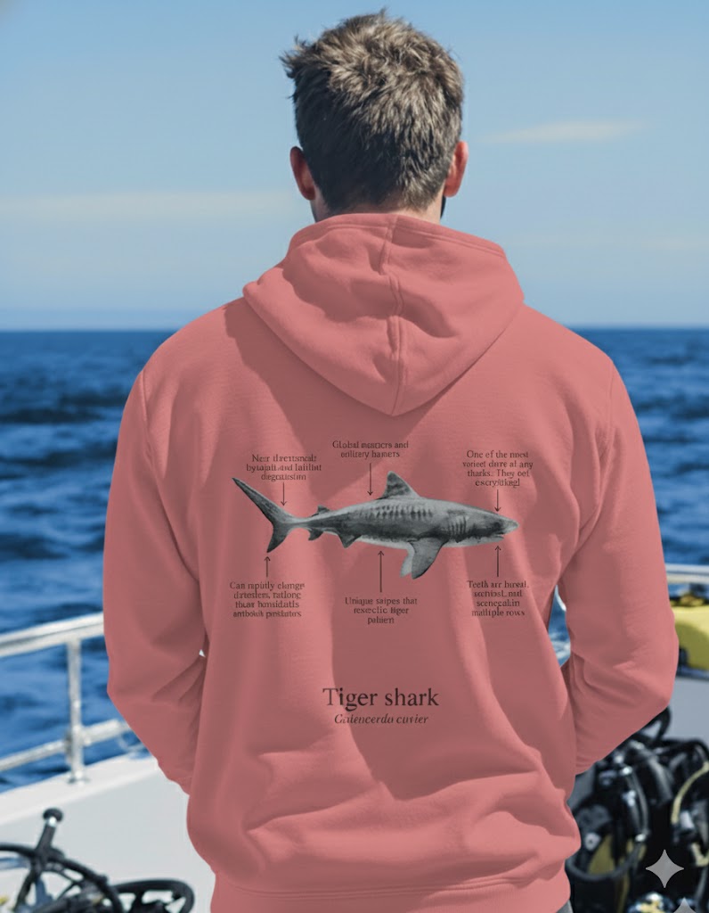 Hoodie (NEW) Tiburón Tigre