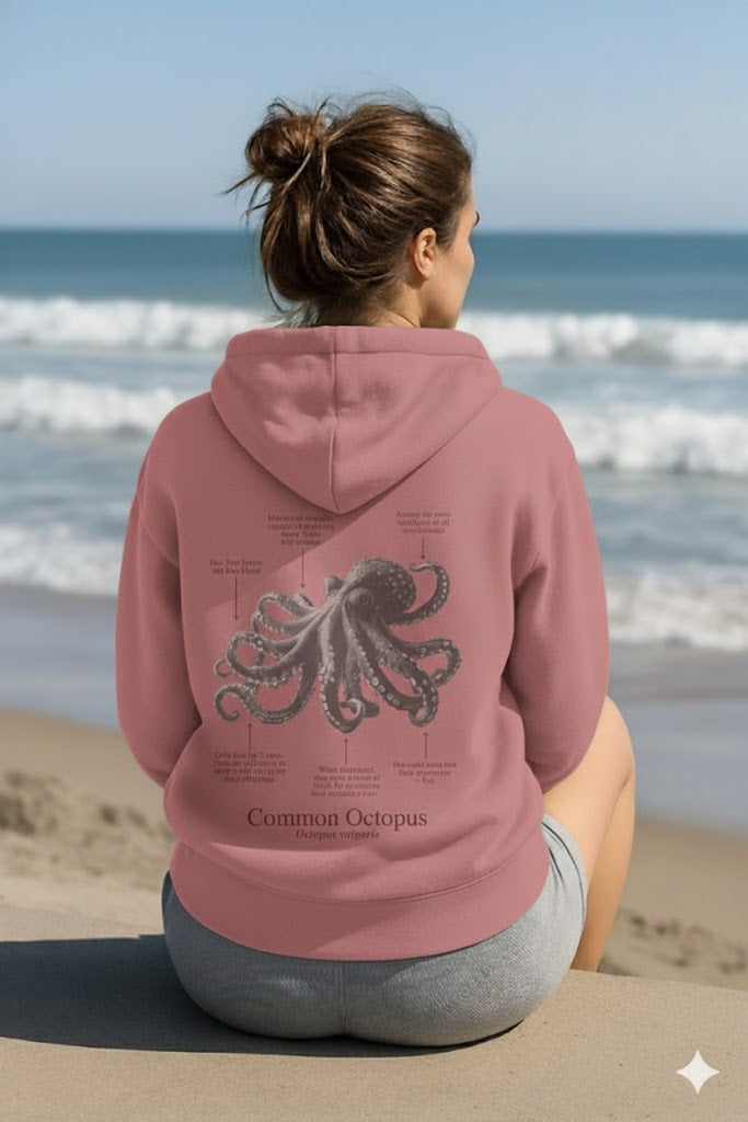 Hoodie (NEW) Pulpo colores claros
