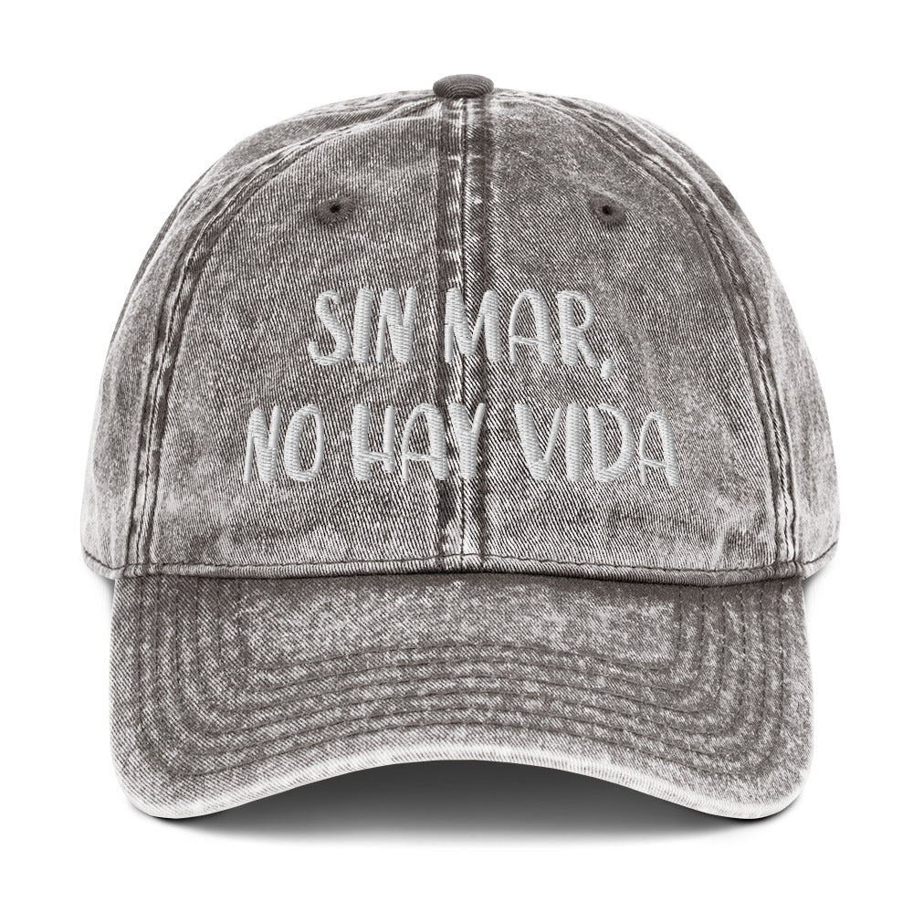 Gorra Sin Mar, No Hay Vida