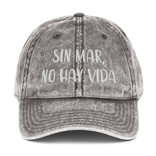 Gorra Sin Mar, No Hay Vida